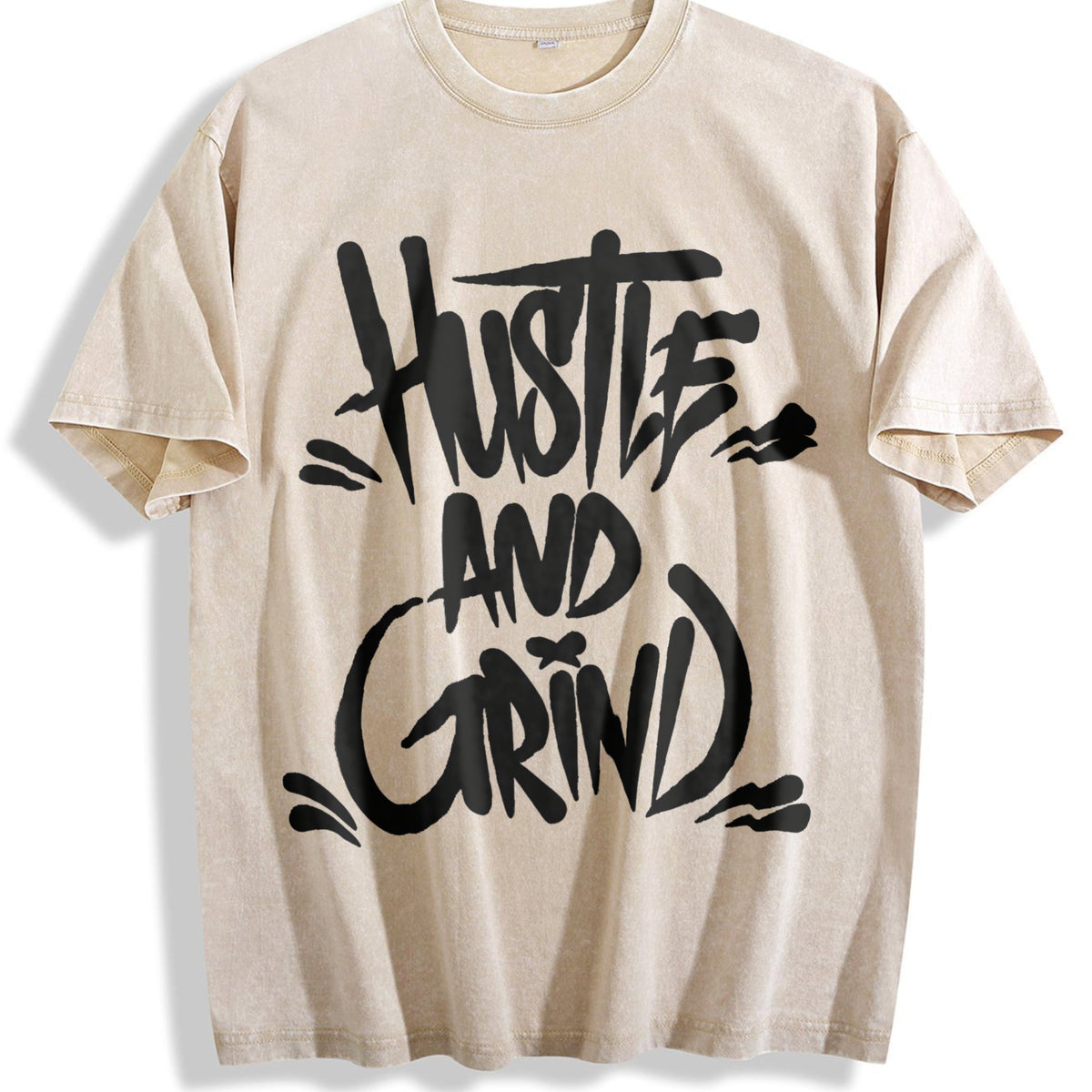 Hustle and Grind Vintage Washed T-Shirt product image 1