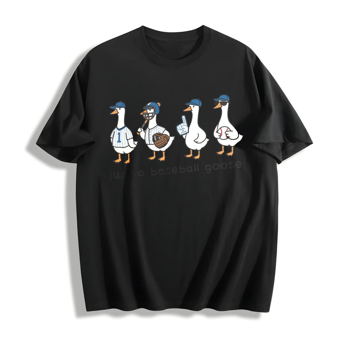 Baseball Goose Game Day Cotton T-Shirt product image 1