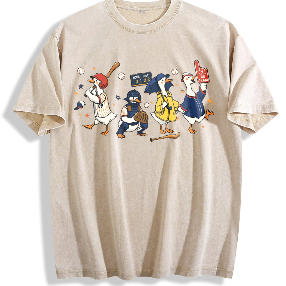 Hit The Dang Ball Vintage Washed T-Shirt product image 1