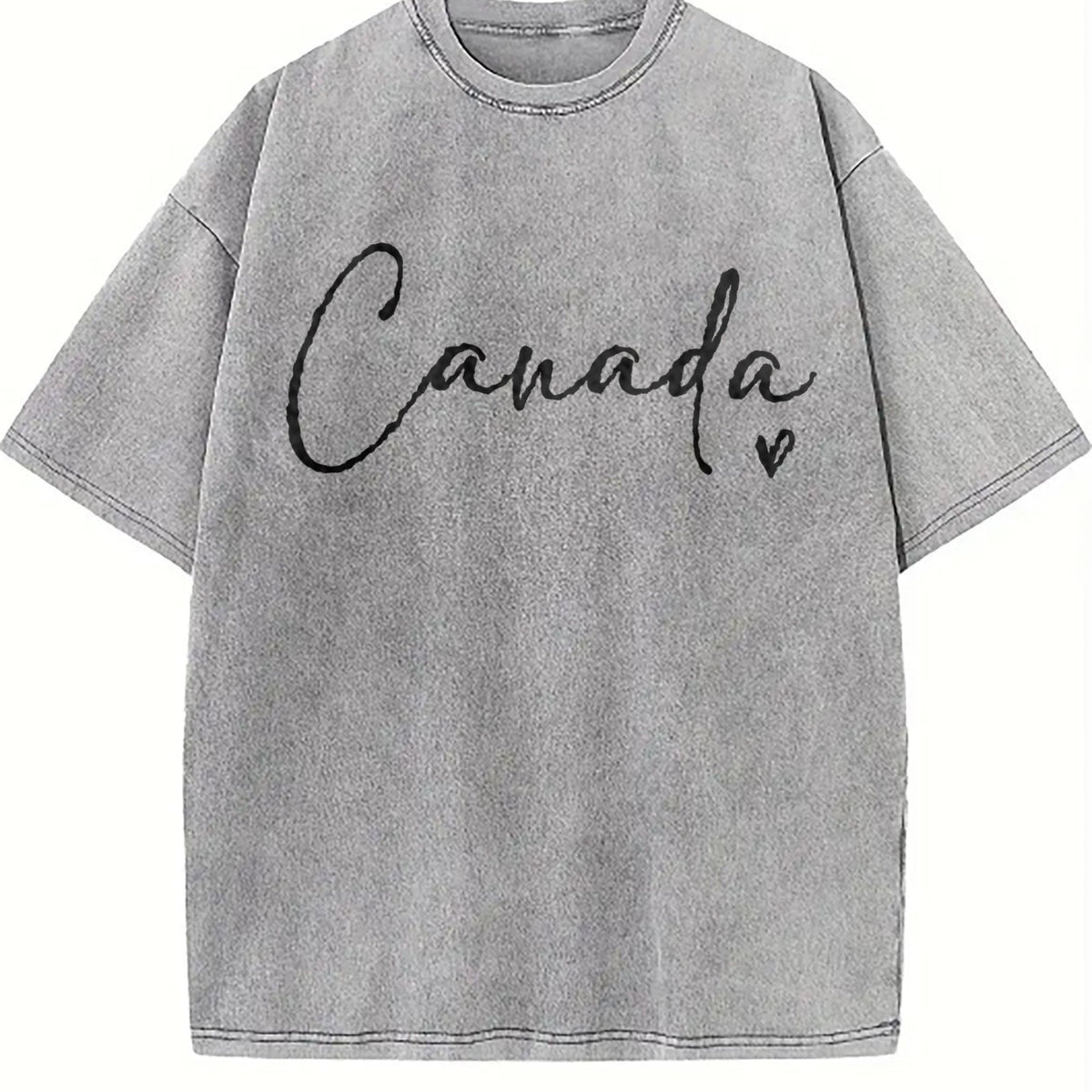 Letter Canada Summer Vintage Washed T-Shirt product image 5