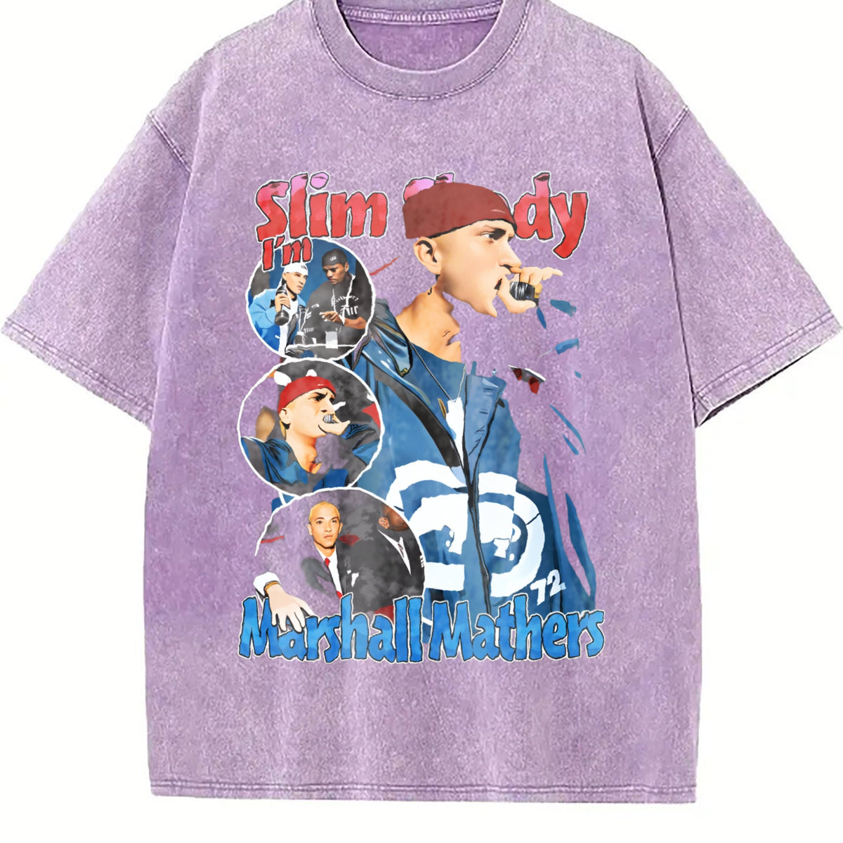 Slim Shady Marshall Mathers Vintage Washed T-Shirt product image 6