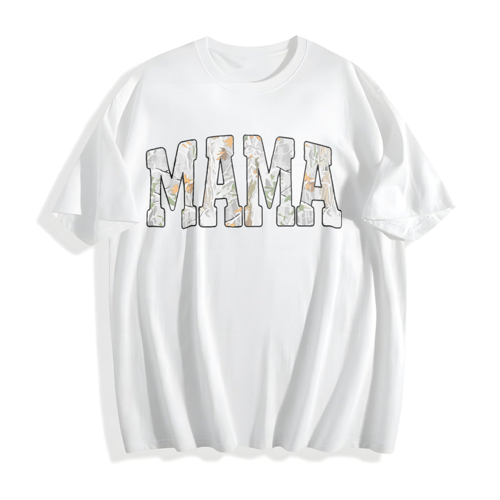 Hunting Mama Camo Western Cotton T-Shirt product image 2