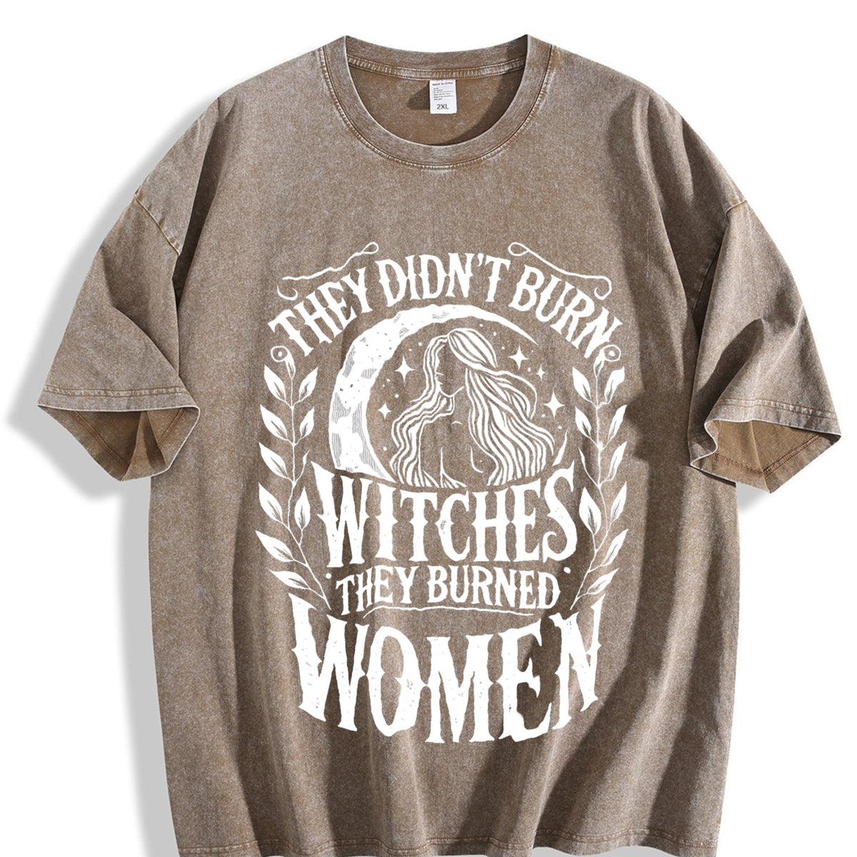 They Didn't Burn Witches Vintage Washed T-Shirt product image 3