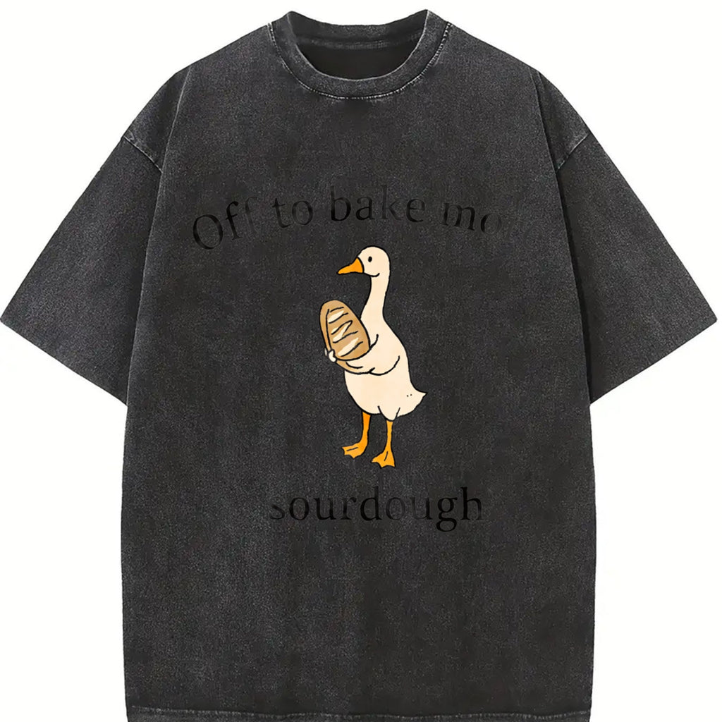 Sourdough Bread Vintage Washed T-Shirt product image 2