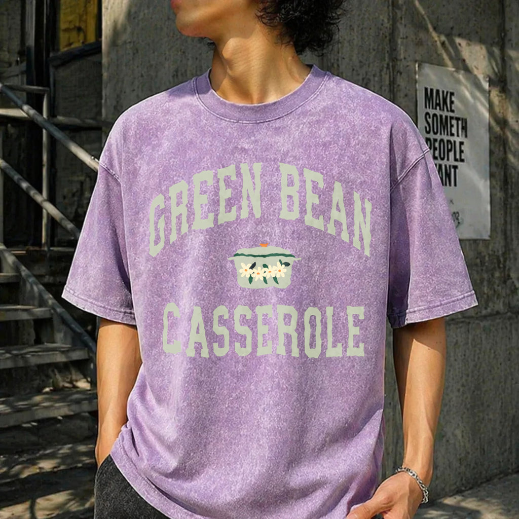 Green Bean Casserole Vintage Washed T-Shirt product image 6
