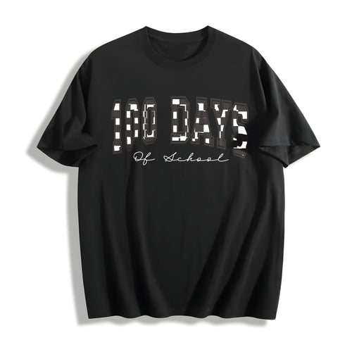 100 Days Of School Teacher Cotton T-Shirt product image 1