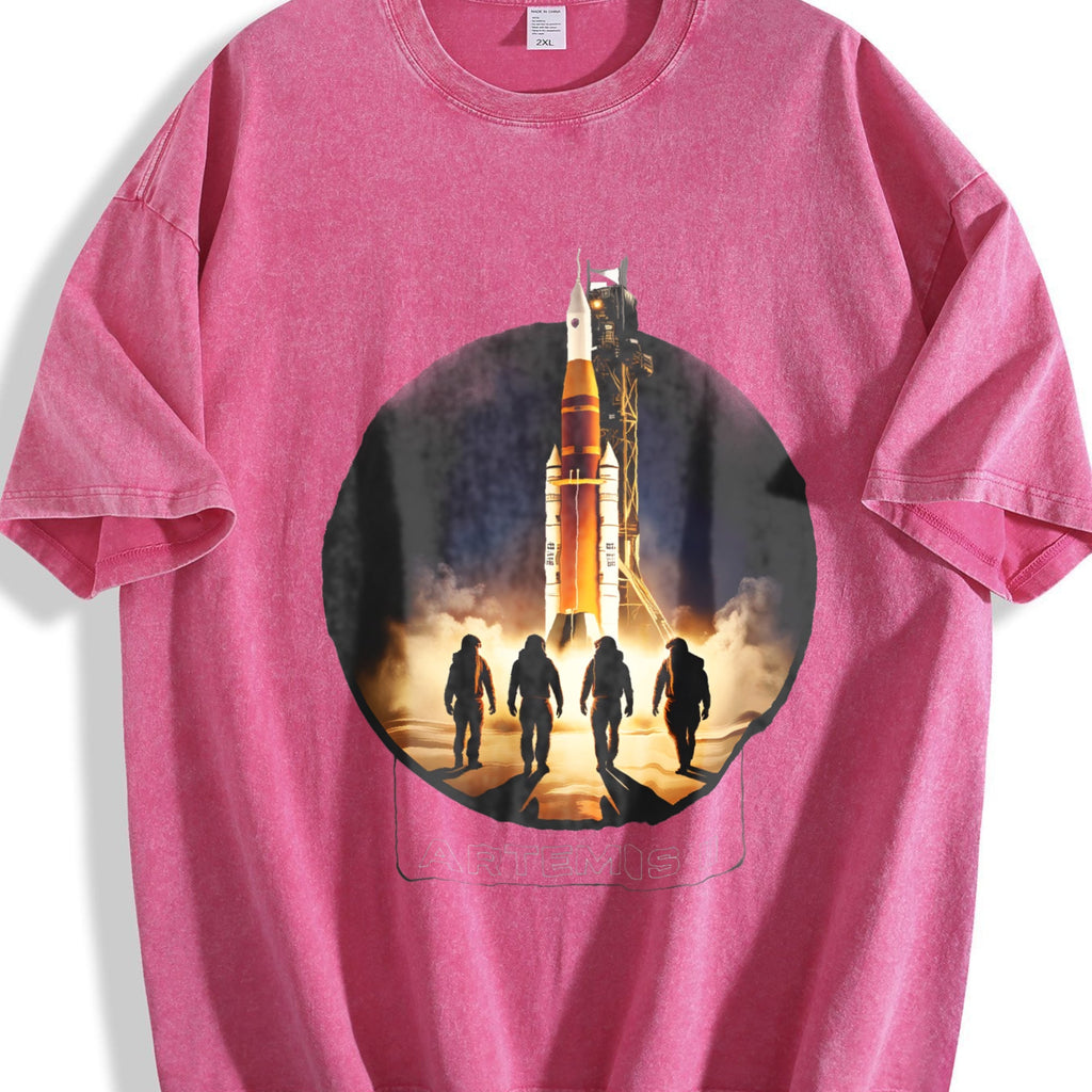 Nasa Artemis Ii Sls Rocket Launch Astronaut Silhouette product image 7