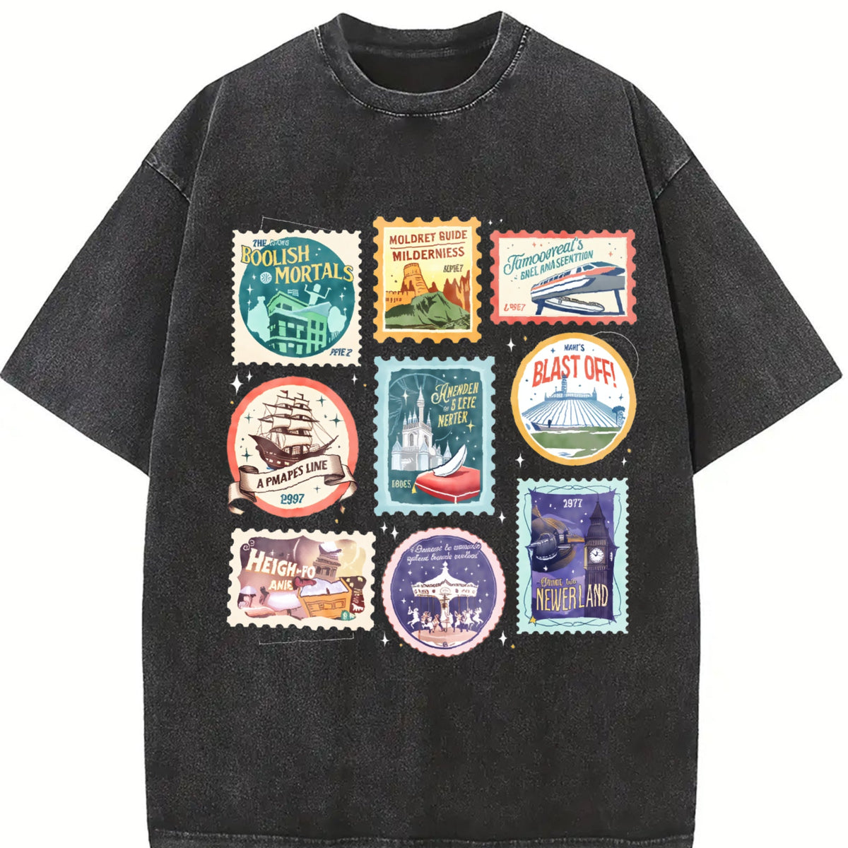 Theme Park Stamps Wildest Ride Happy Ever After Land product image 2