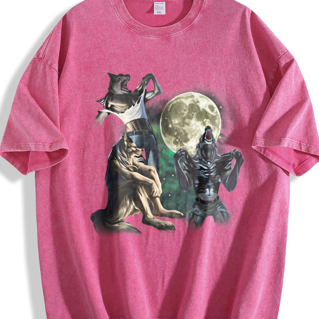 Alpha Wolf 90s Vintage Washed T-Shirt product image 7