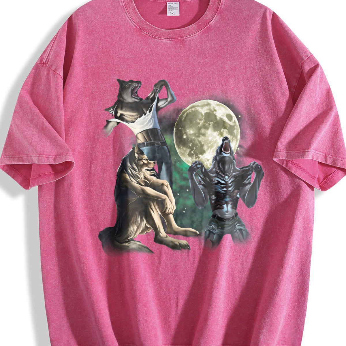 Alpha Wolf 90s Vintage Washed T-Shirt product image 7