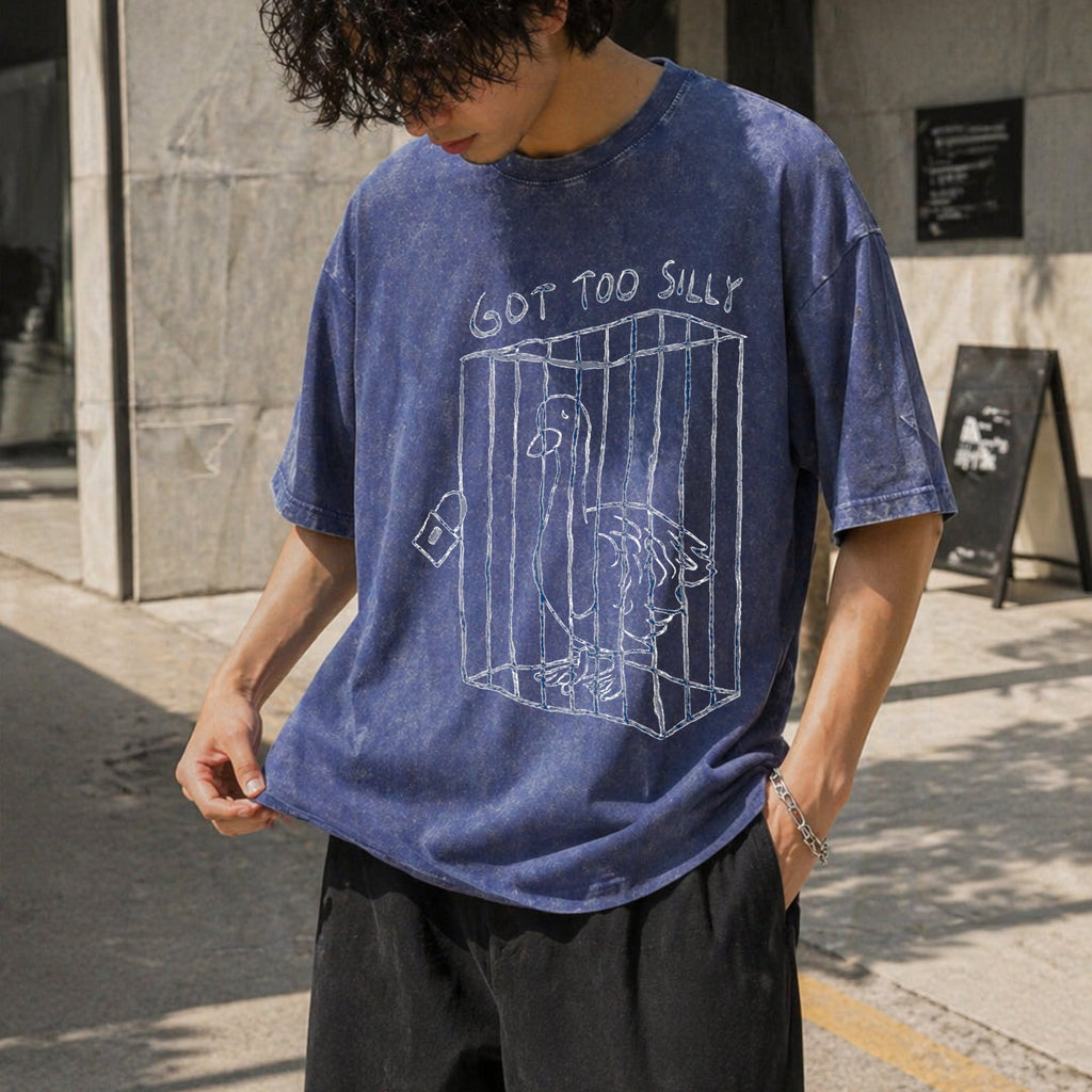 Got Too Silly Vintage Washed T-Shirt product image 8