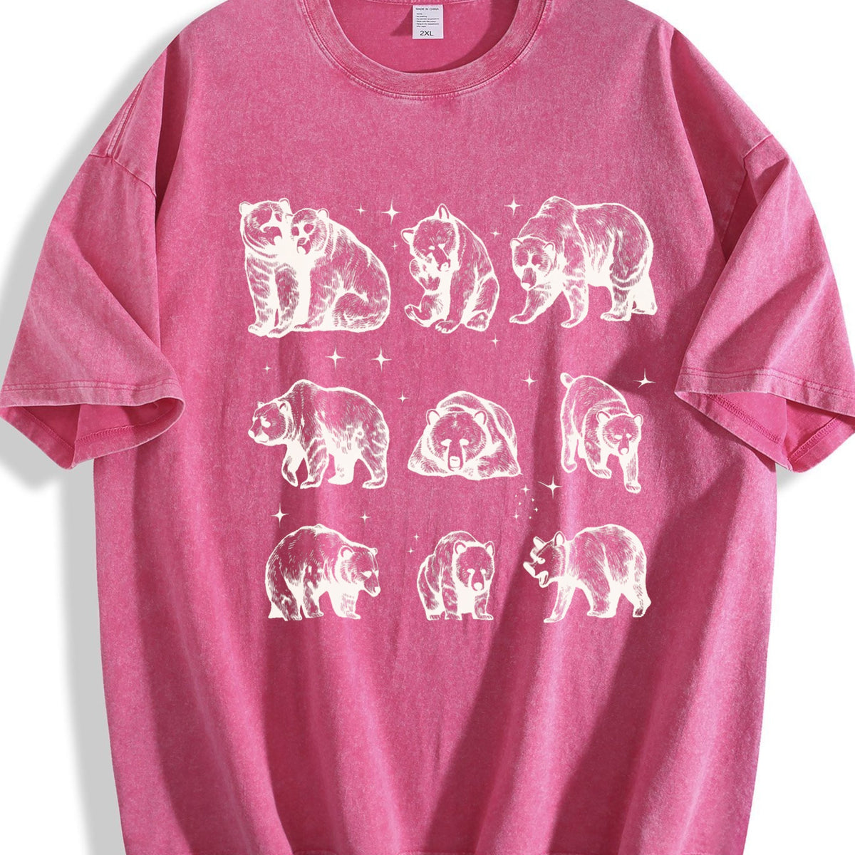 Bears 90s Tattoo Vintage Washed T-Shirt product image 7