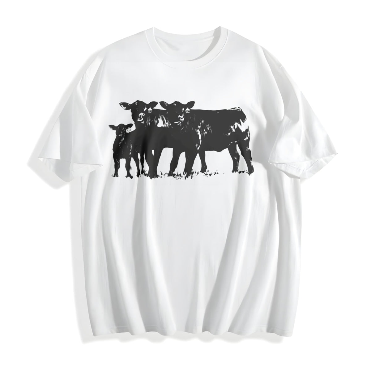 Cute Cow Cotton T-Shirt product image 2