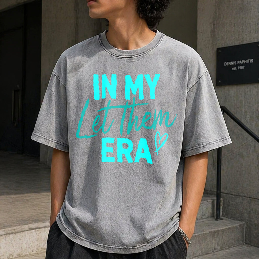 In My Let Them Era Vintage Washed T-Shirt product image 5