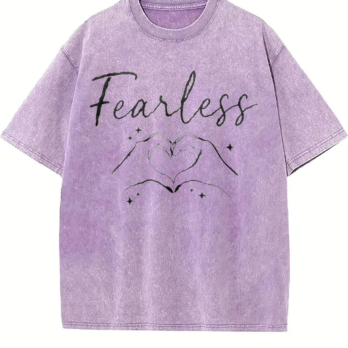 Fearless Hands Sign - With Gesture Vintage Washed T-Shirt product image 6