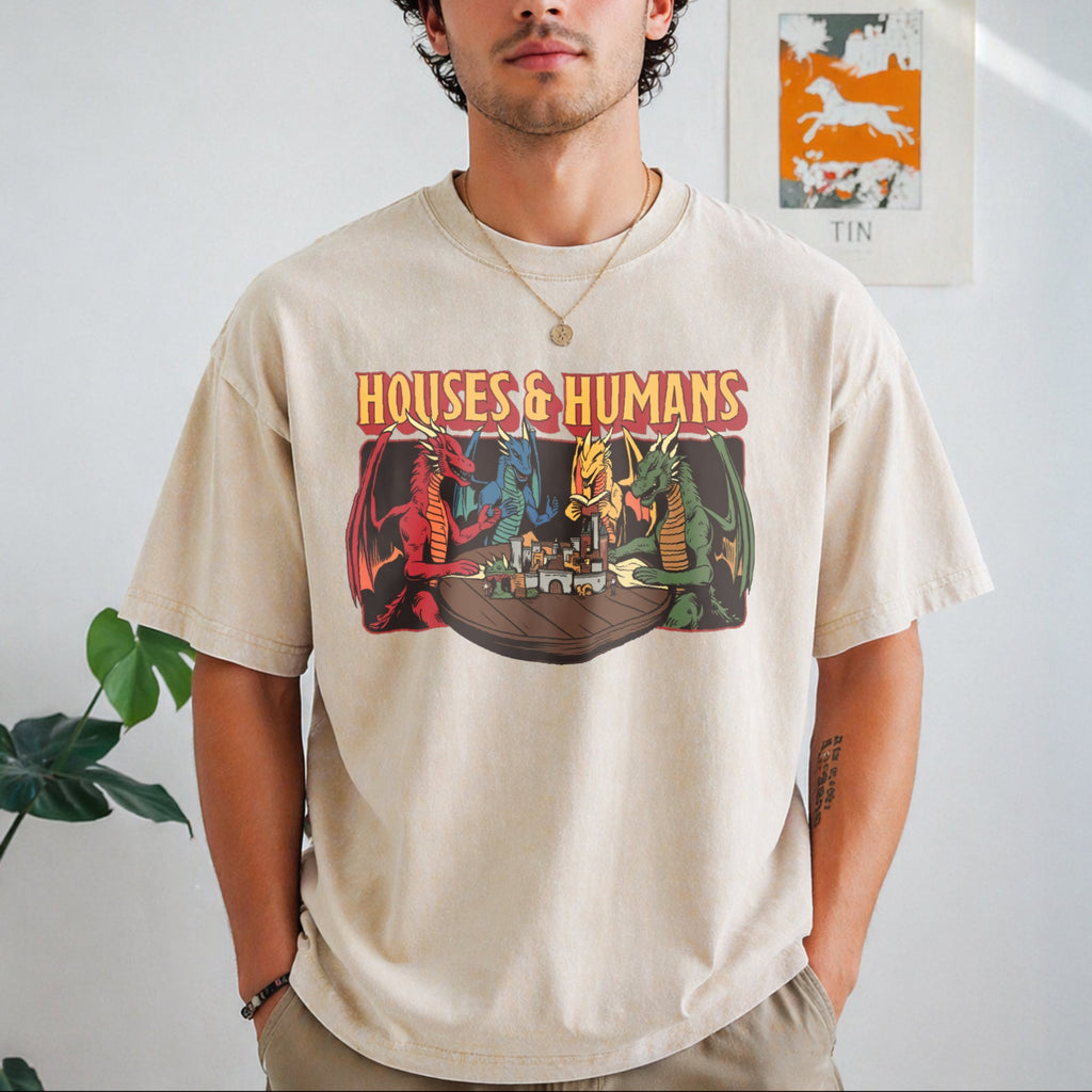 Houses And Humans Vintage Washed T-Shirt product image 1