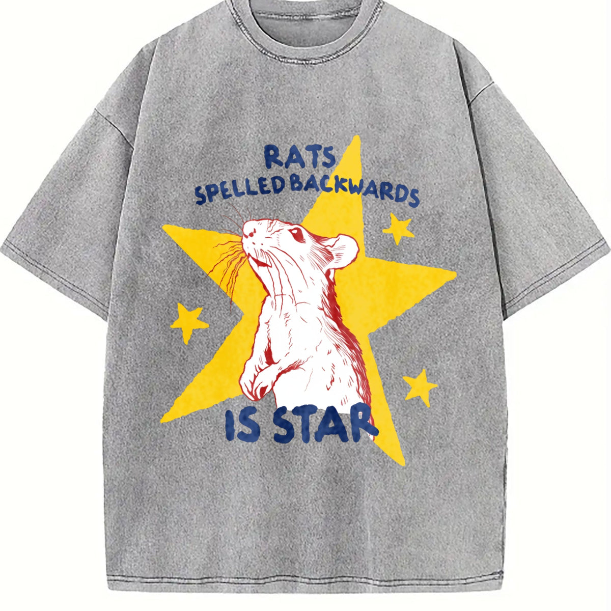 Funny Rat Pun - Meme Vintage Washed T-Shirt product image 5