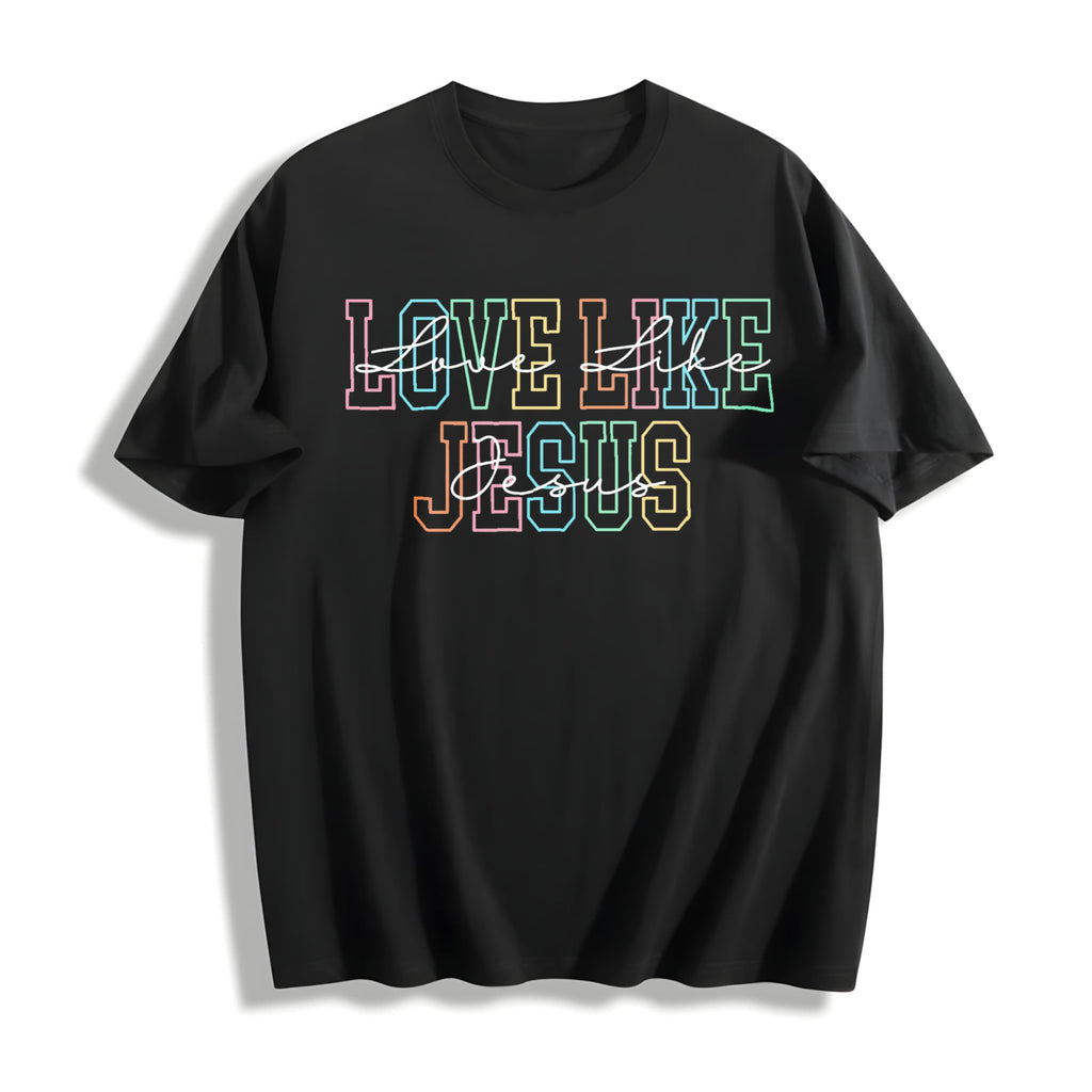 Love Like Jesus Cotton T-Shirt product image 1