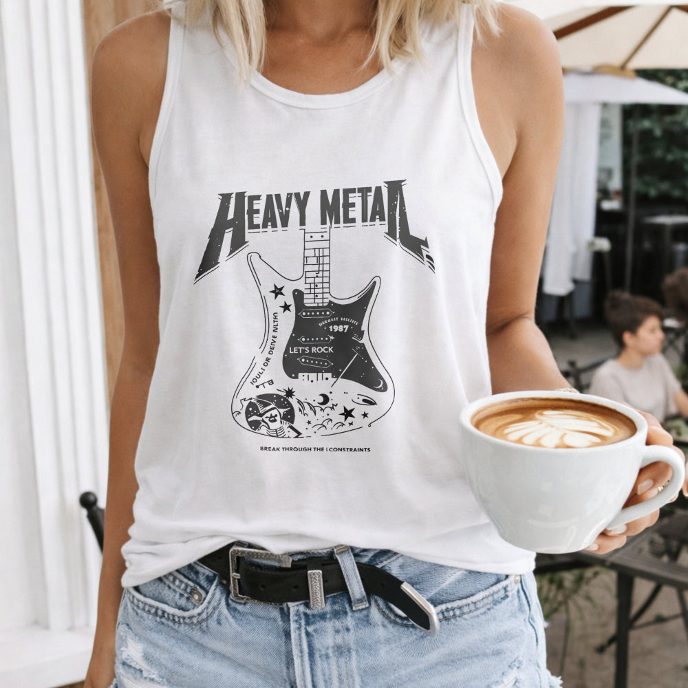 Heavy Metal Guitar Women's Tank Top