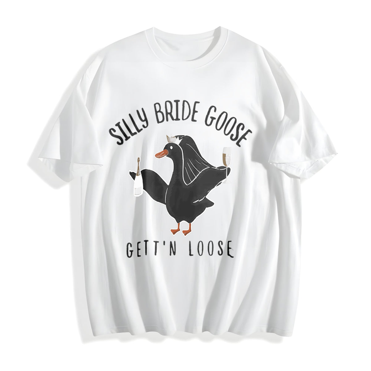 Goose Bride Cotton T-Shirt product image 2