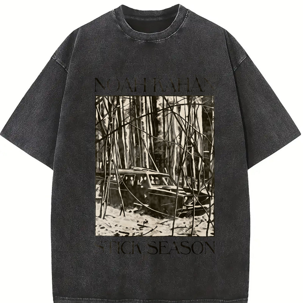 N0ah Kahannn 2 Sides Vintage Washed T-Shirt product image 2