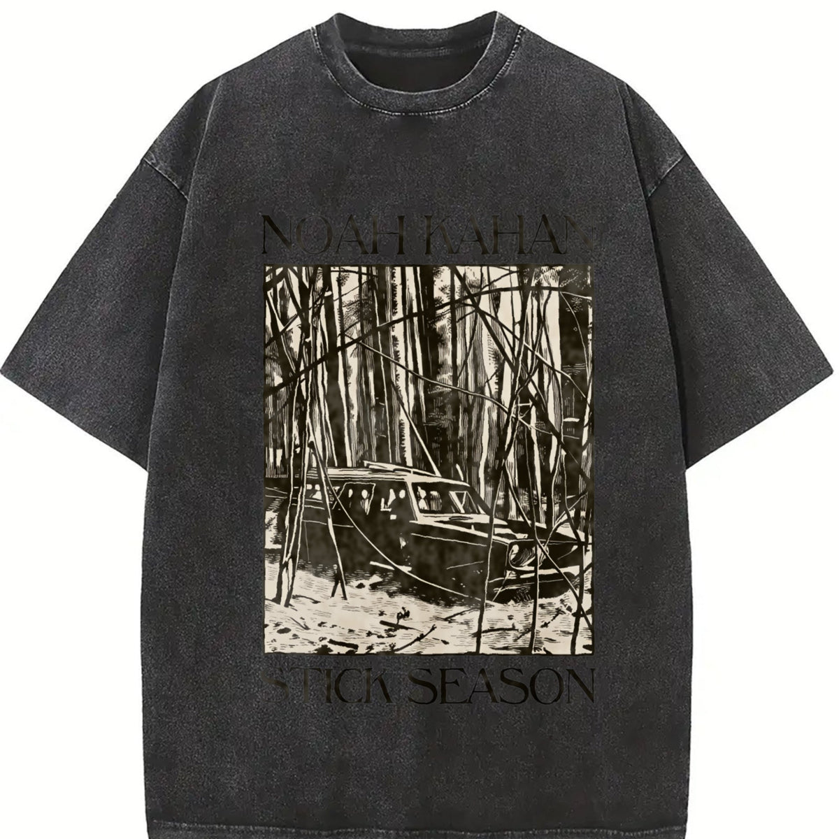 N0ah Kahannn 2 Sides Vintage Washed T-Shirt product image 2