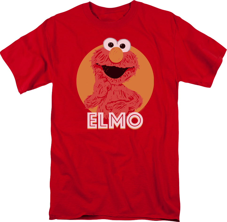 Elmo Circle Sesame Street T-Shirt product image 1