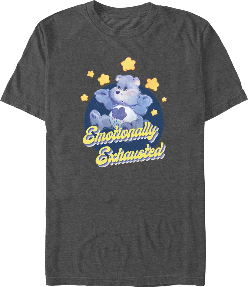 Emotionally Exhausted Care Bears T-Shirt product image 1