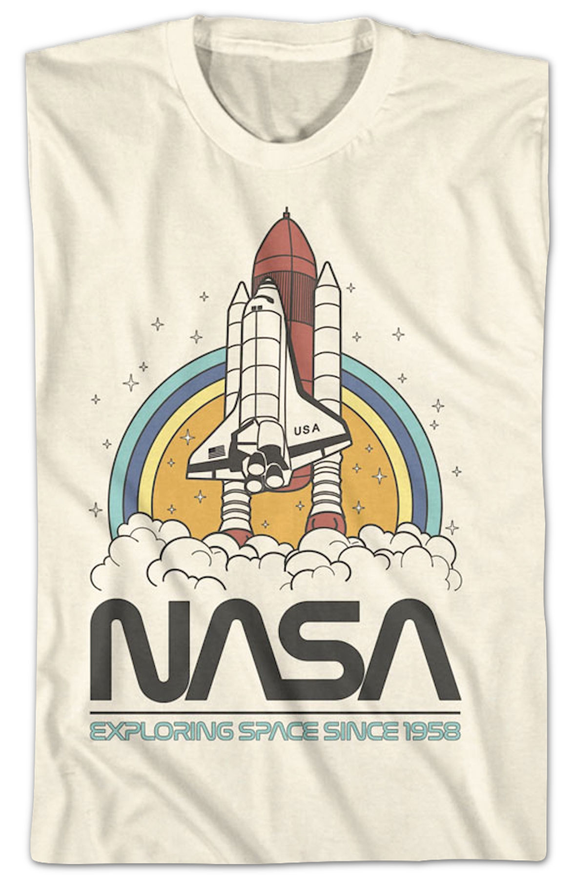 Exploring Space Since 1958 NASA T-Shirt product image 2