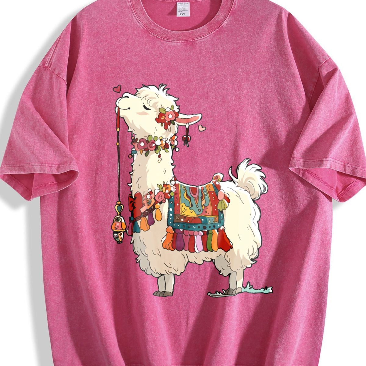 Animal Cartoon Summer Vintage Washed T-Shirt product image 7
