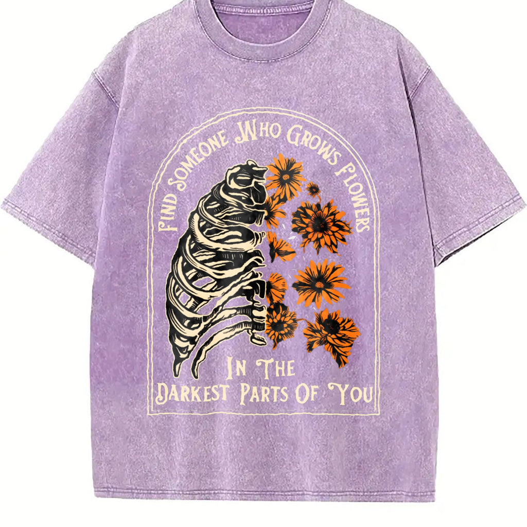 Find Someone Who Grows Flowers Rib Sunflowers Orca Bbb product image 6