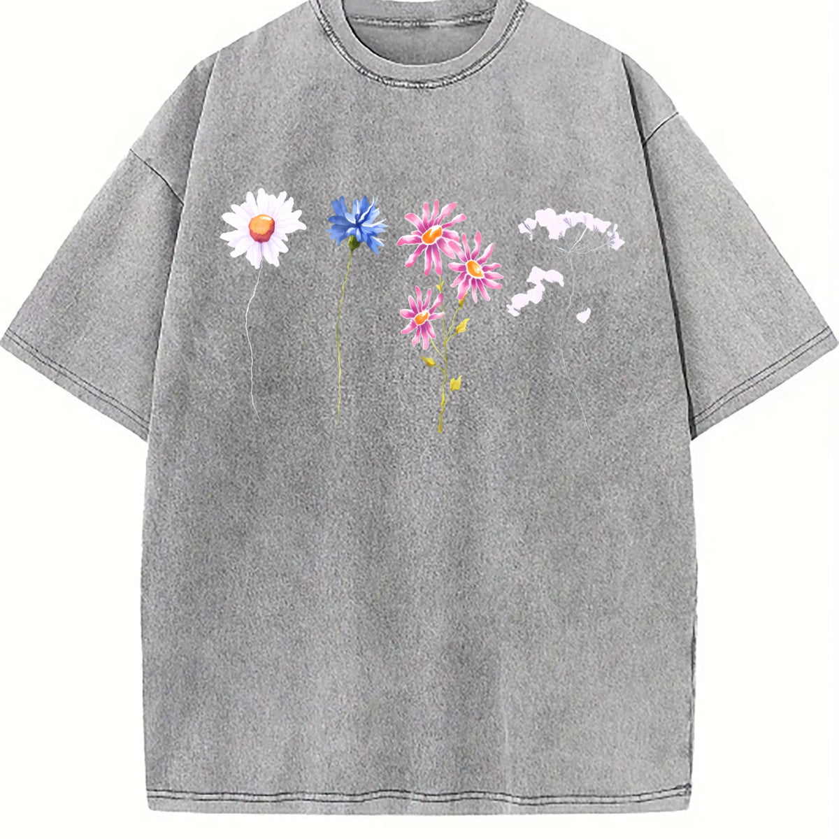 Wildflowers 90s Vintage Washed T-Shirt product image 5