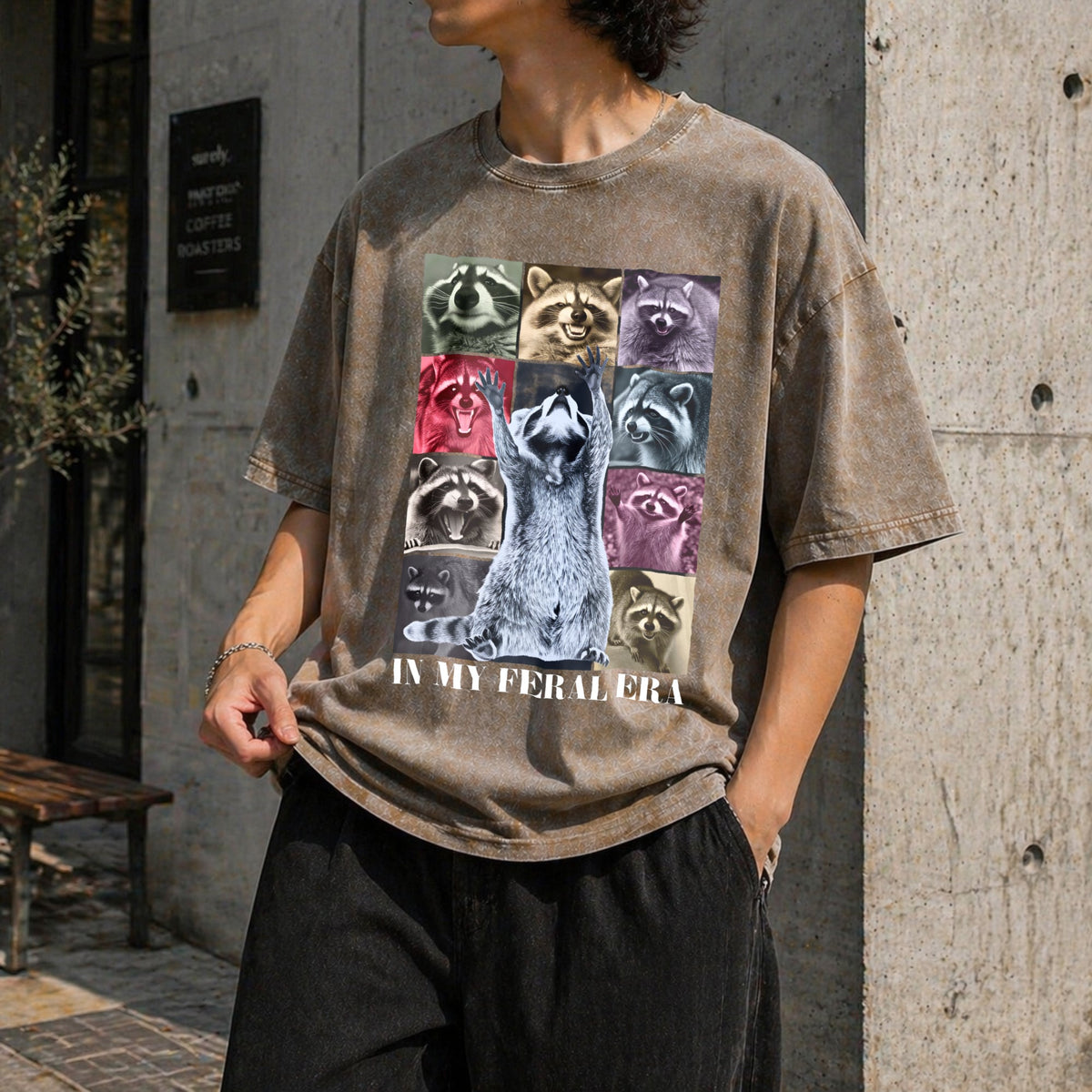 In My Feral Era Funny Raccoon Animal Meme Racoons Team product image 3