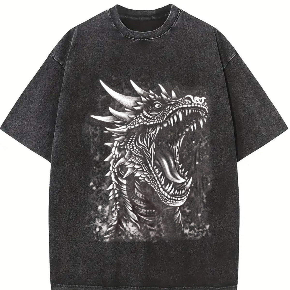 Dragon Fantasy Vintage Washed T-Shirt product image 2