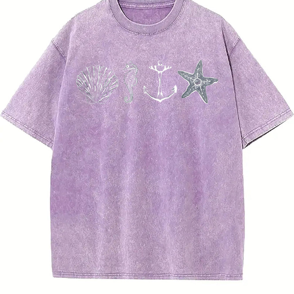 Ocean Sail 90s Vintage Washed T-Shirt product image 6