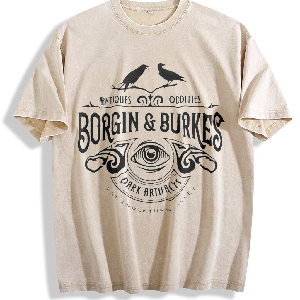 Borgin and Burkes Dark Artifacts Vintage Washed T-Shirt product image 1