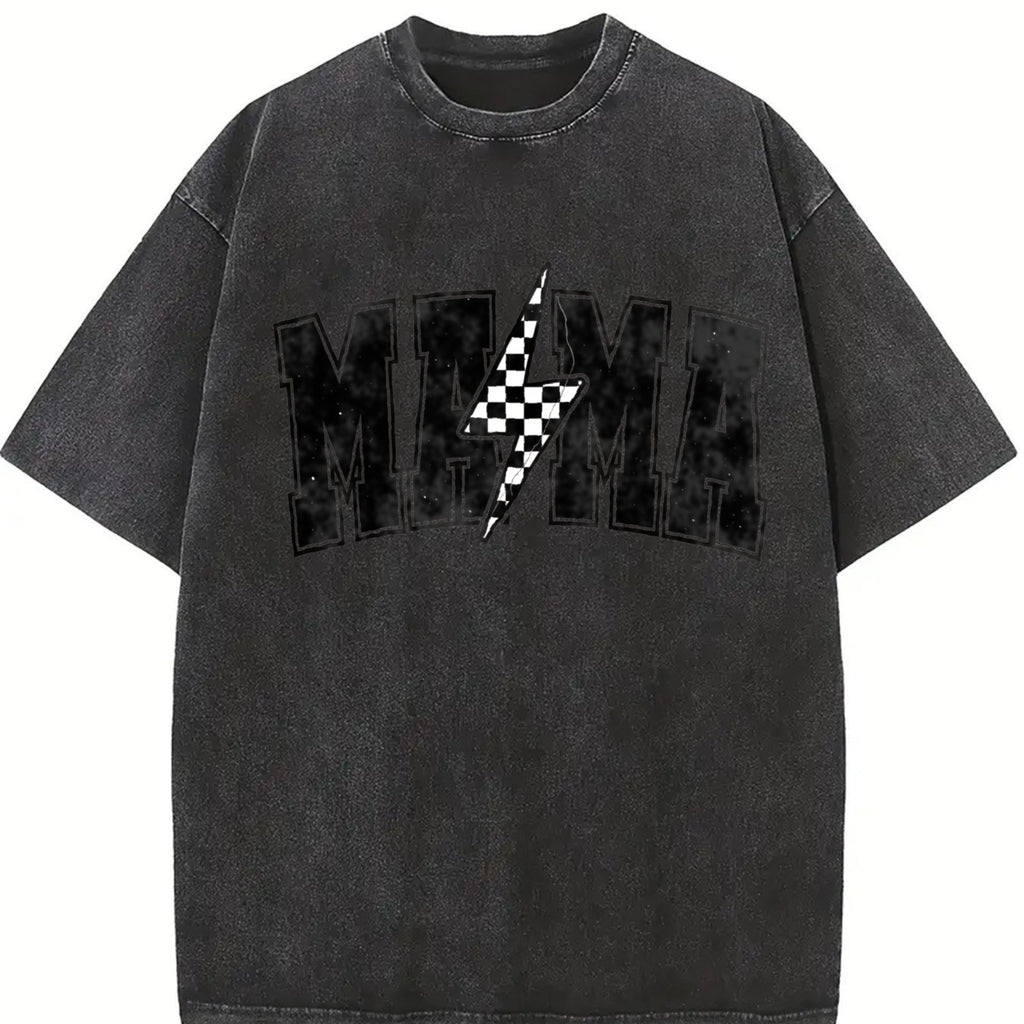 Suddenly Appearing Mom Vintage Washed T-Shirt product image 2