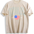 USA Flag Vintage Washed T-Shirt product image 1