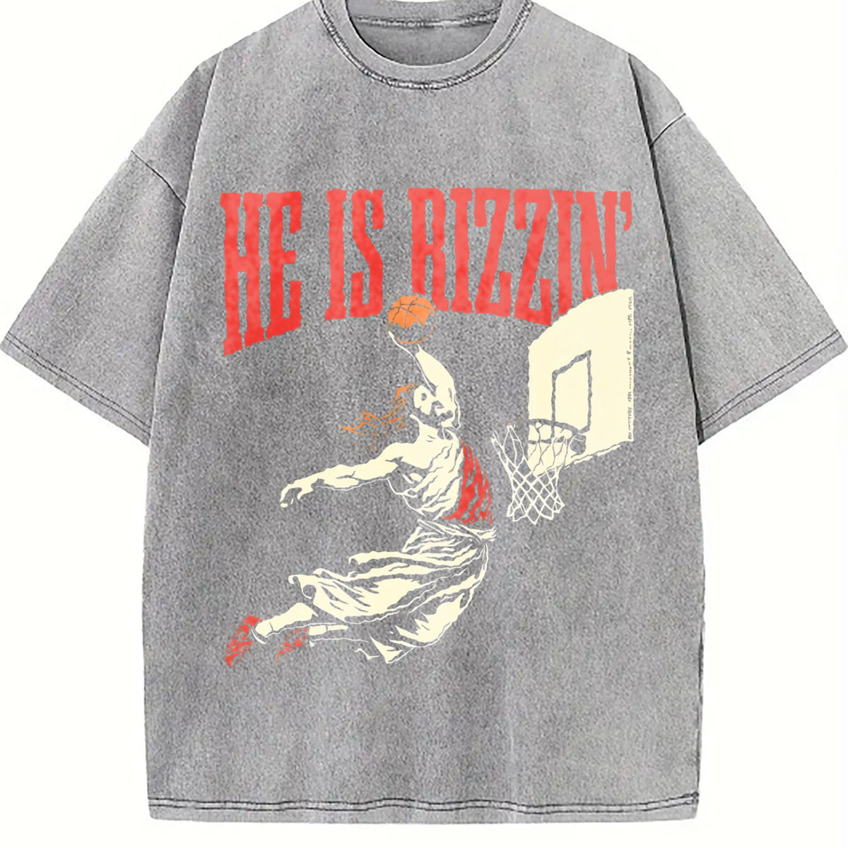Hip-hop Vintage Washed T-Shirt product image 5