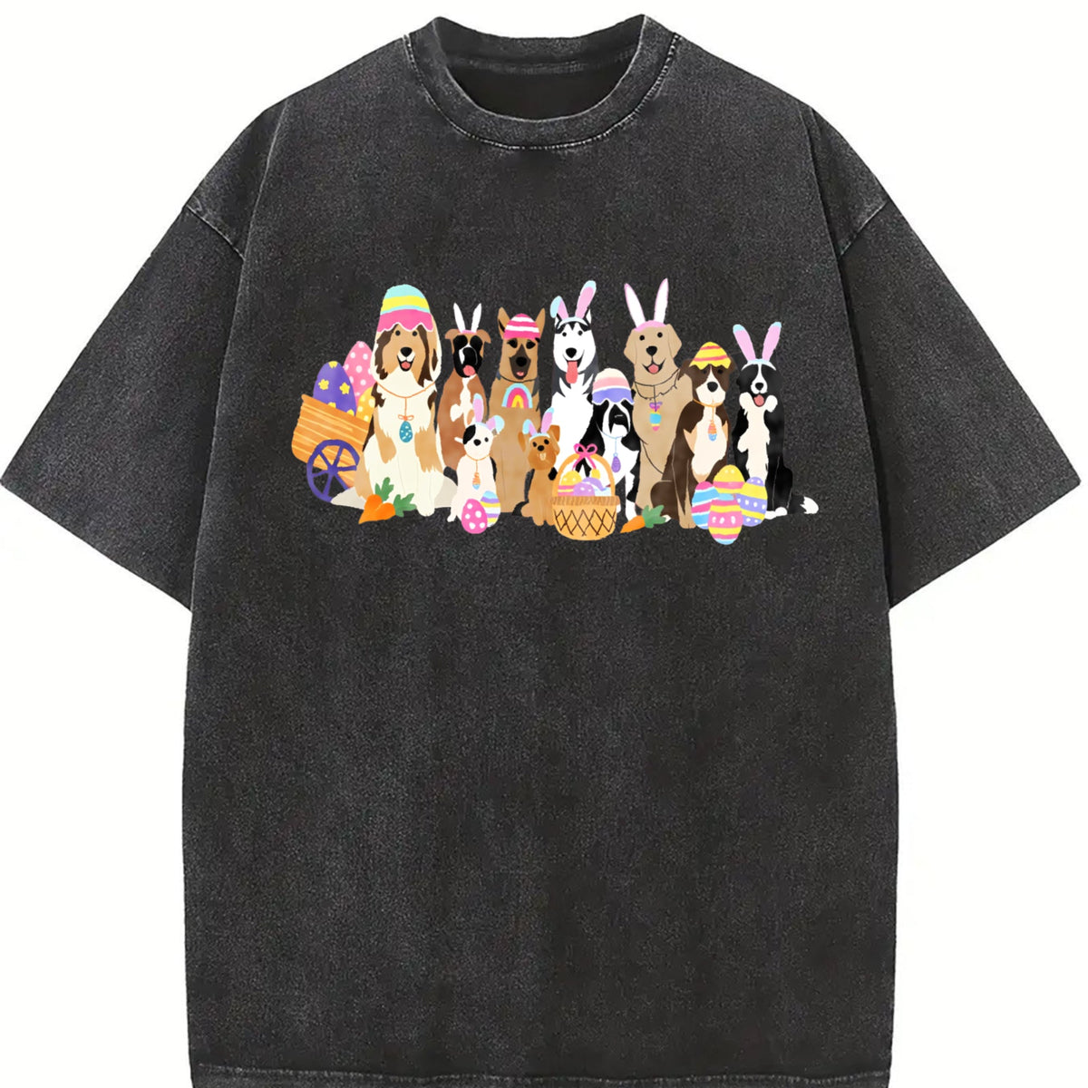 Easter Bunny Ear Dog & Egg Carrot - Spring Summer Fall product image 2
