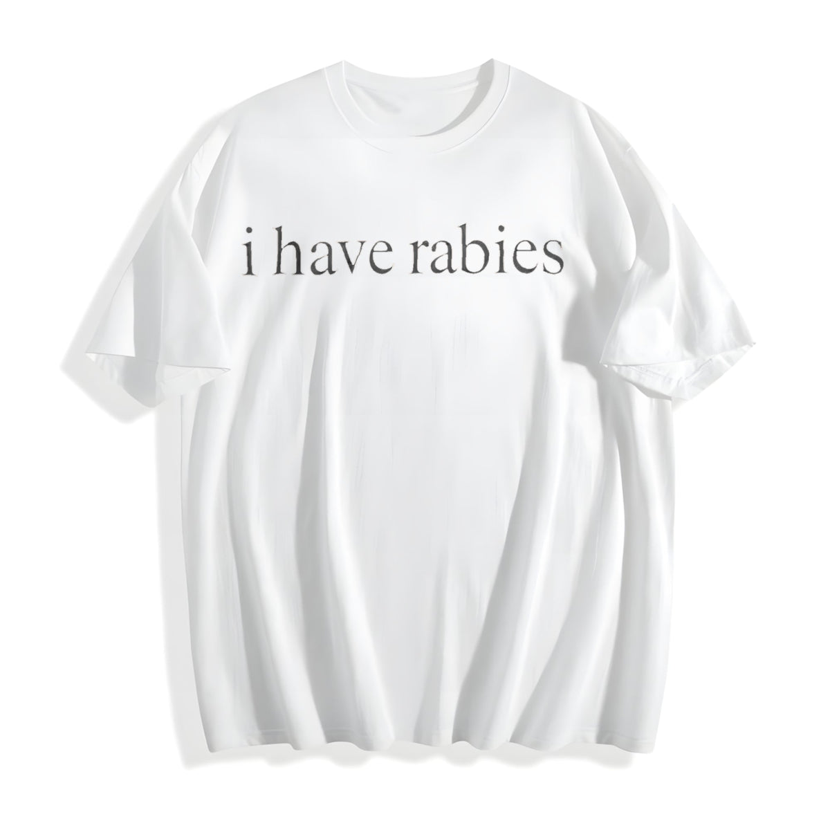 I Have Rabies Cotton T-Shirt product image 2