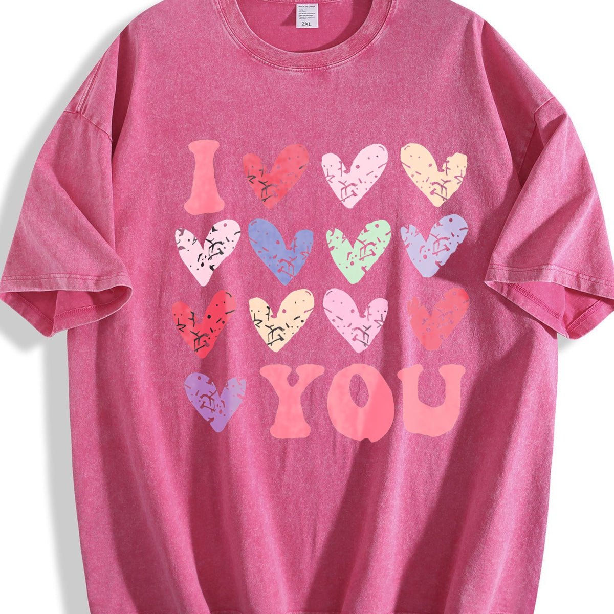 Valentine's Day Vintage Washed T-Shirt product image 7