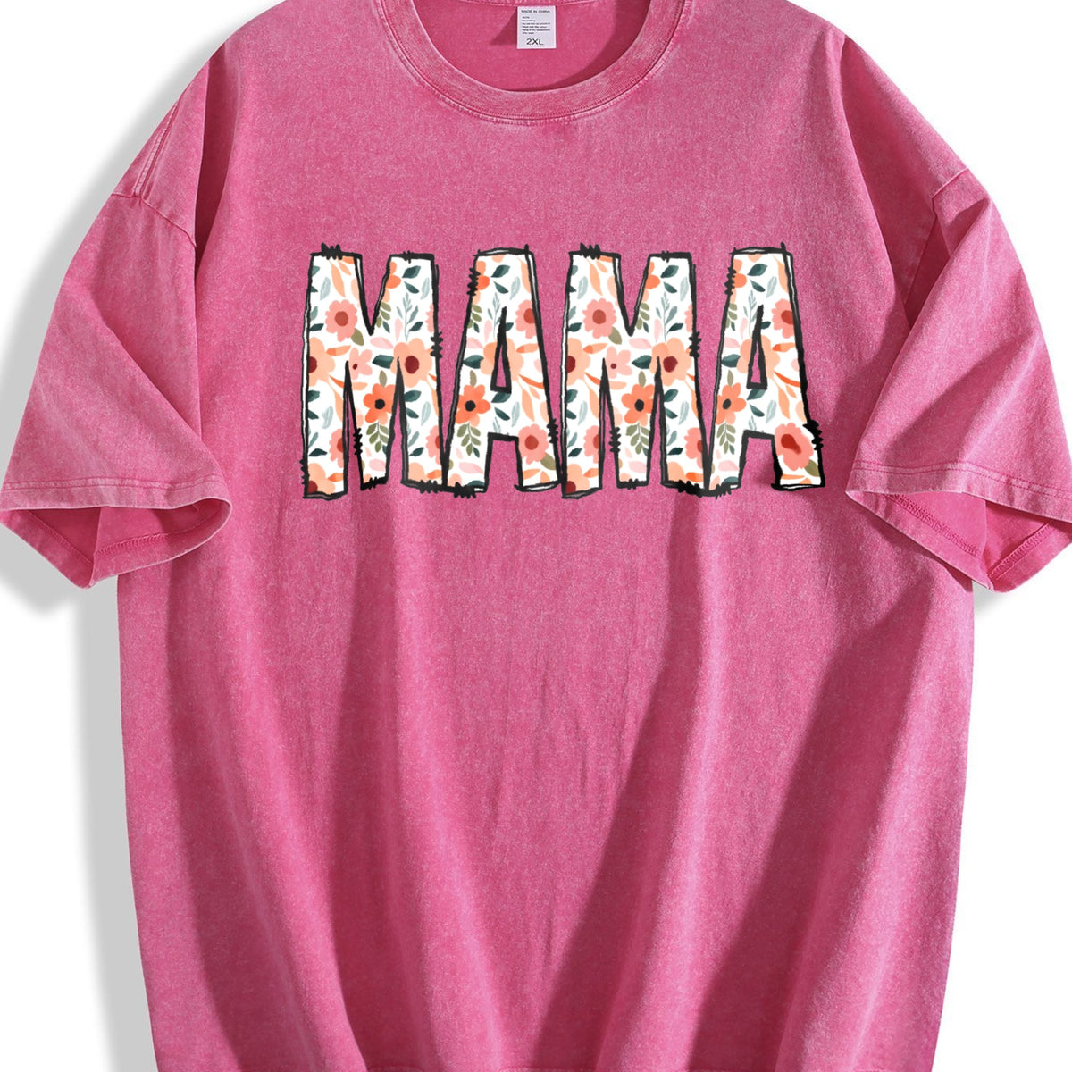 Luokeren Floral Mama - Lavender Vintage Washed T-Shirt product image 7