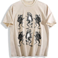 Dancing Frog 90s Tattoo Vintage Washed T-Shirt product image 1