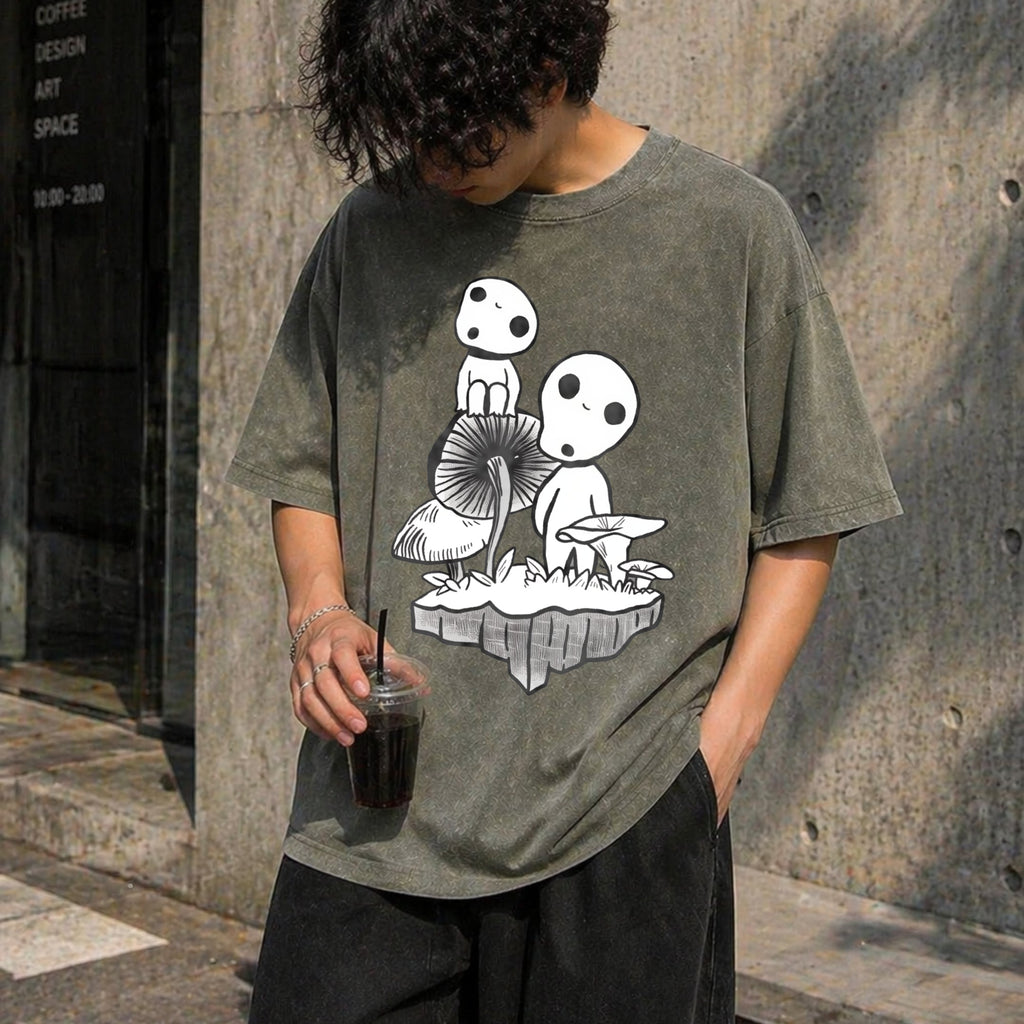 Spirited Away Studio Ghibli Vintage Washed T-Shirt product image 4