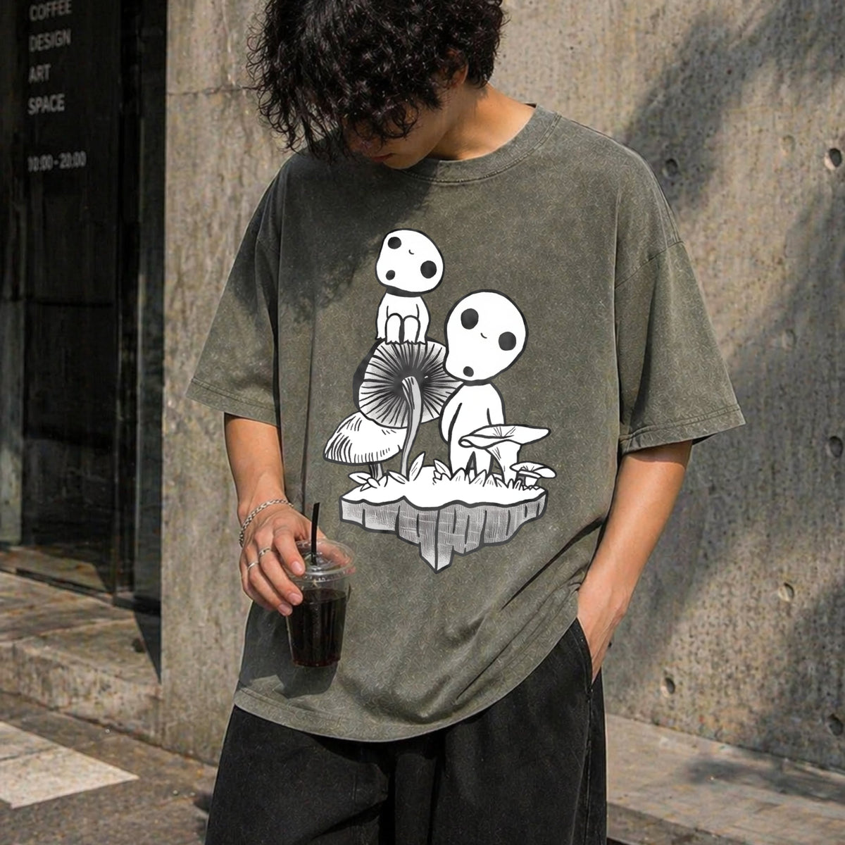 Spirited Away Studio Ghibli Vintage Washed T-Shirt product image 4
