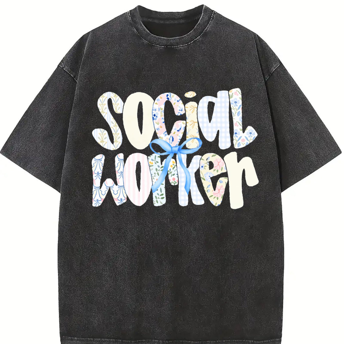 Social Worker Vintage Washed T-Shirt product image 2