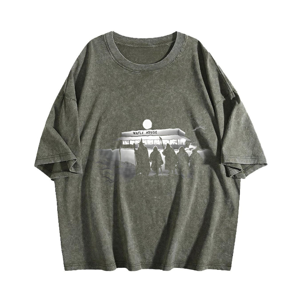 Short-sleeved - 100 Vintage Washed T-Shirt product image 4