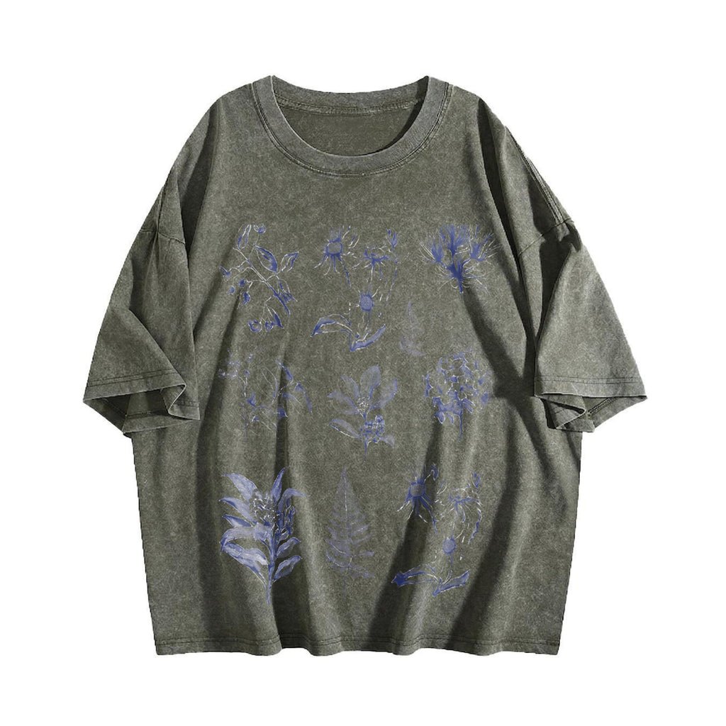 90s Botanical Vintage Washed T-Shirt product image 4