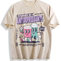 Powered By Antidepressants Vintage Washed T-Shirt product image 1